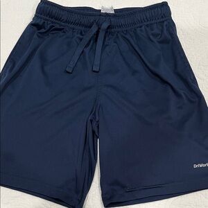 Athletic Works Kids Navy Blue Active Shorts
